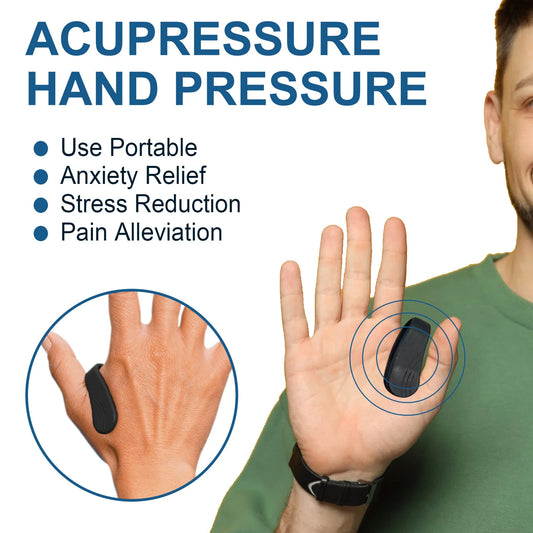 Anxiety Relief Disease Prevention Promote Circulation Reduce High Blood Sugar Stress Fatigue Tiger Point Massage Clip